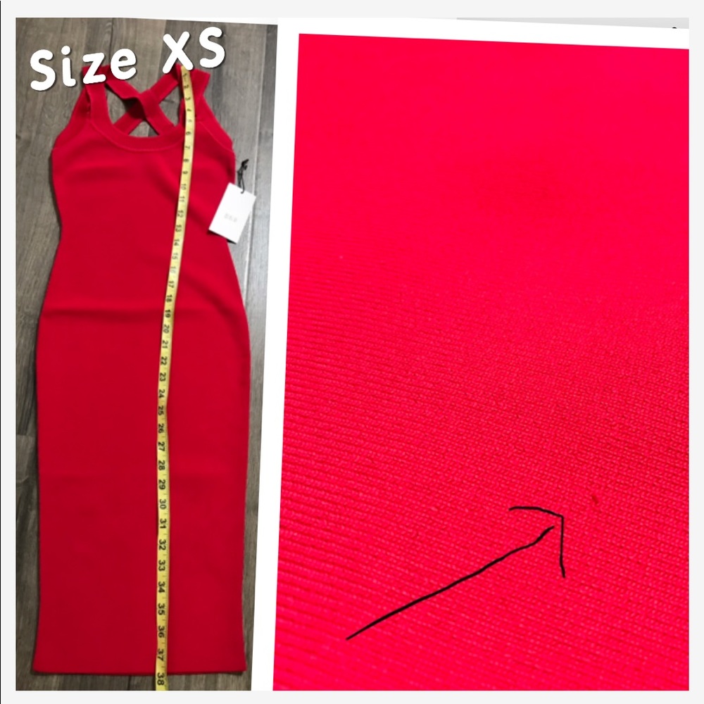 🆕 Bailey 44 Sexy Red Midi Dress❤️ - Picture 8 of 8
